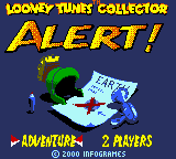 Looney Tunes Collector - Alert! (USA) (En,Fr,Es) Title Screen